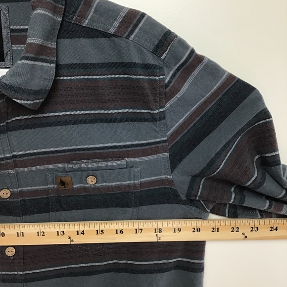 Hippy Tree Original Surf & Stone Company mens long sleeve button up shirt L - Picture 7 of 9